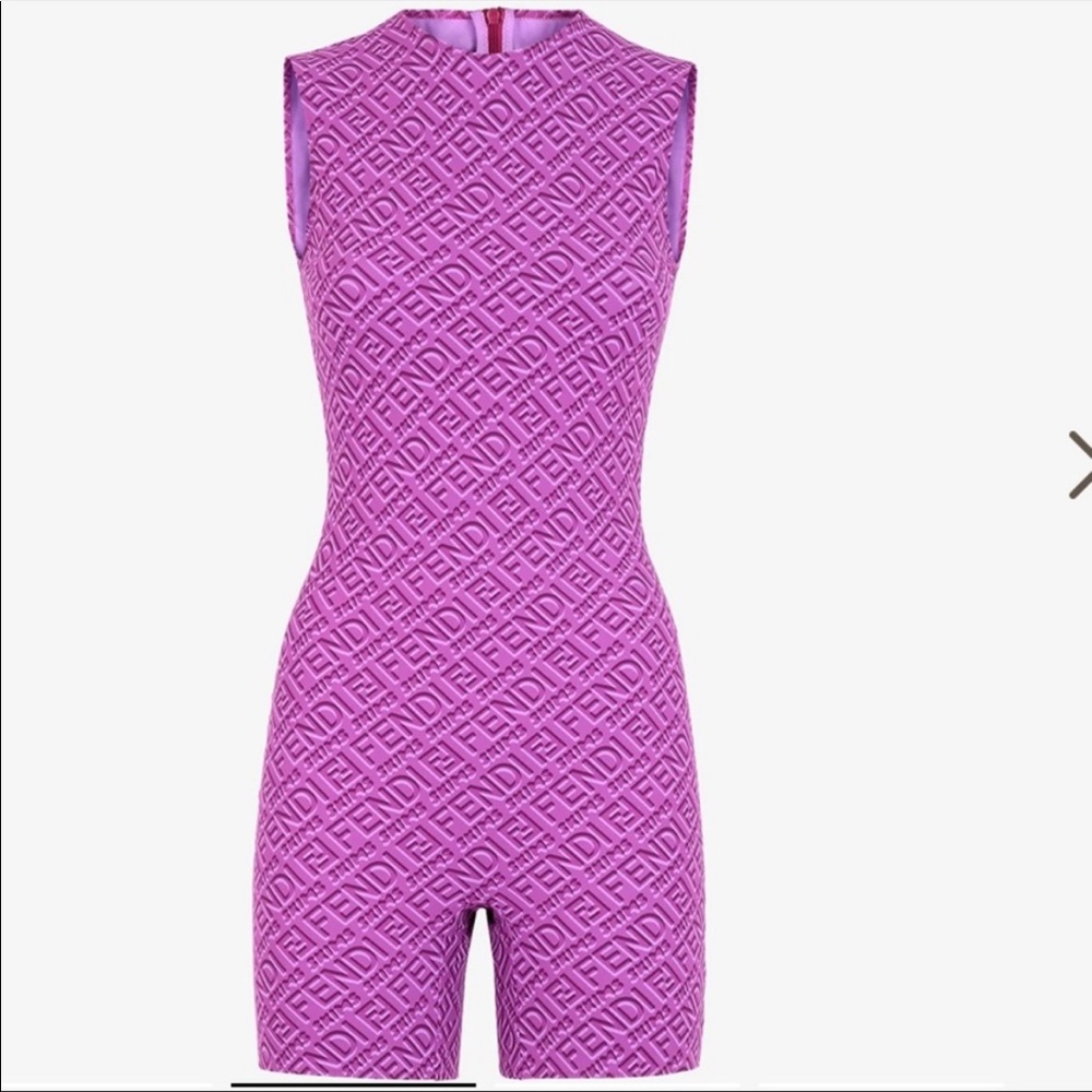 Fendi skims Bodysuit size M purple